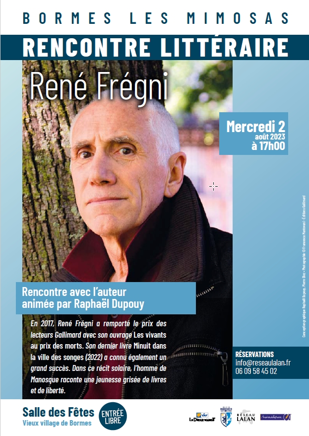 Rencontre littéraire avec René Frégni