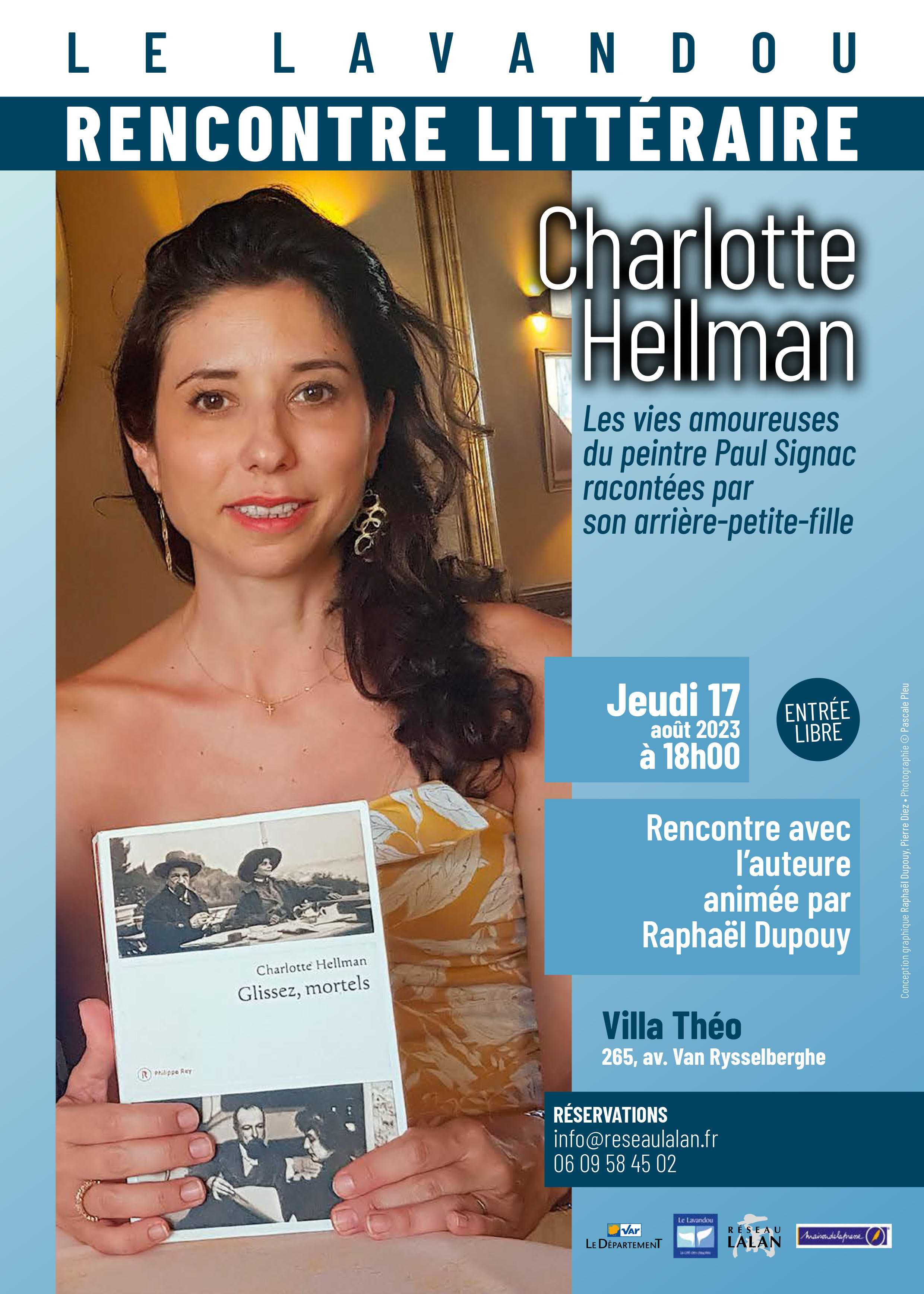 Rencontre littéraire avec Charlotte Hellman