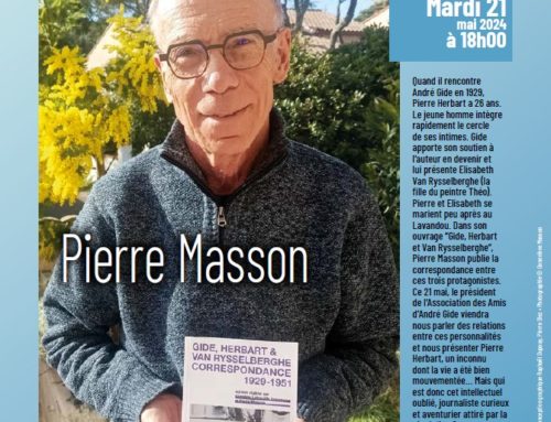 Rencontre littéraire avec Pierre Masson